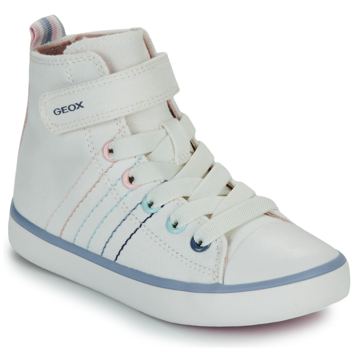 Scarpe bambini ragazza Geox  J GISLI GIRL  Bianco