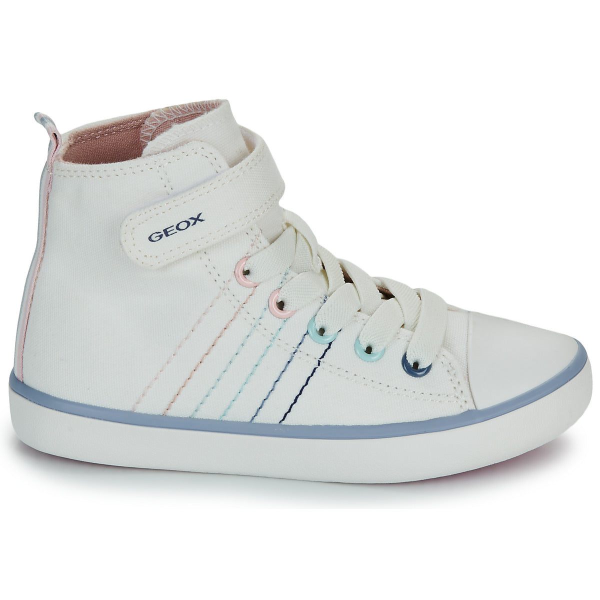 Scarpe bambini ragazza Geox  J GISLI GIRL  Bianco