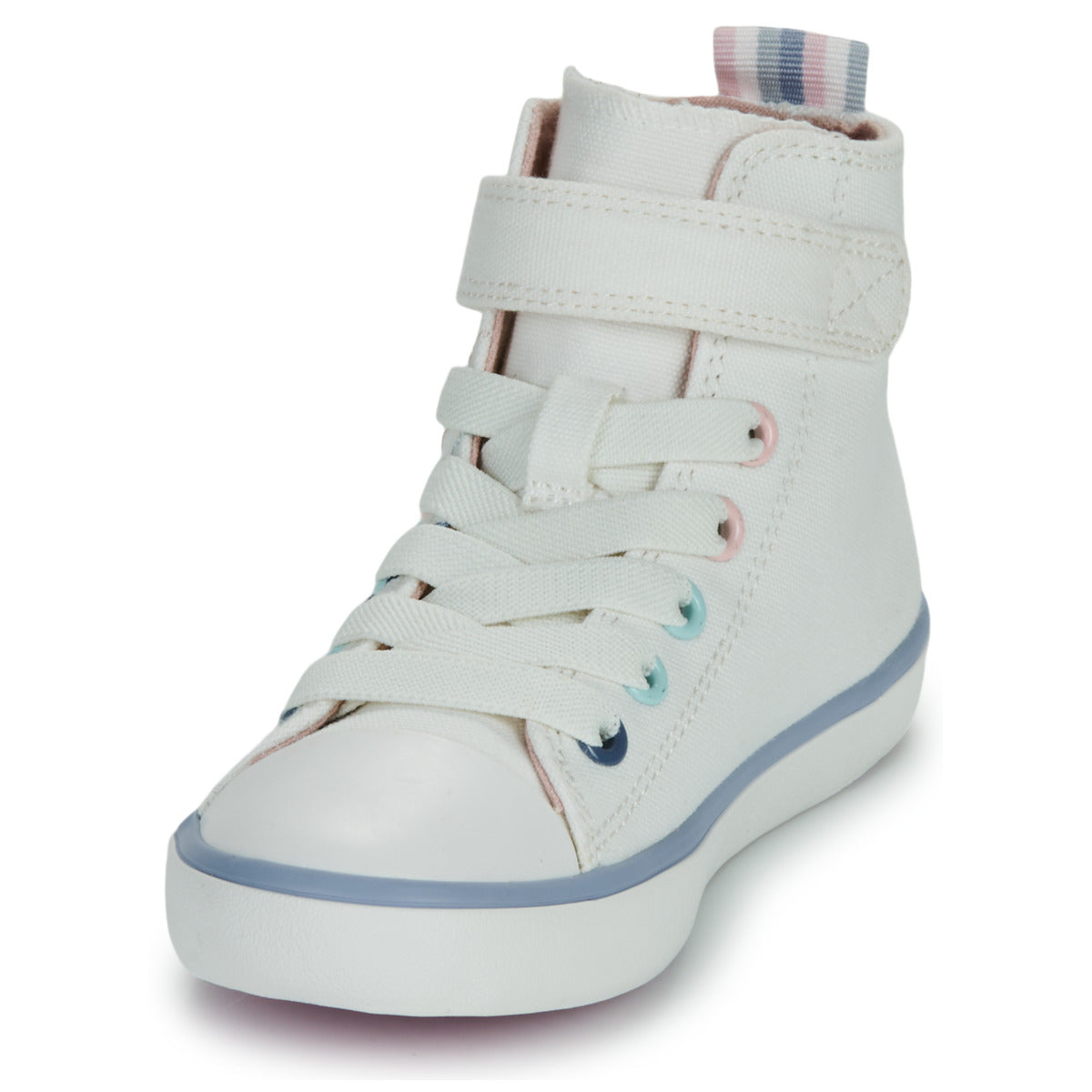 Scarpe bambini ragazza Geox  J GISLI GIRL  Bianco