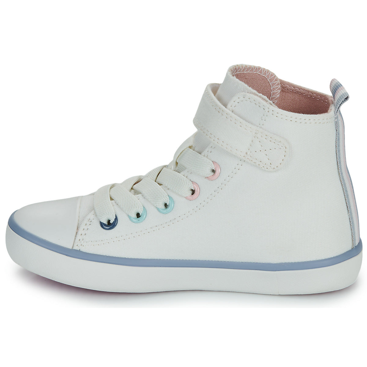 Scarpe bambini ragazza Geox  J GISLI GIRL  Bianco