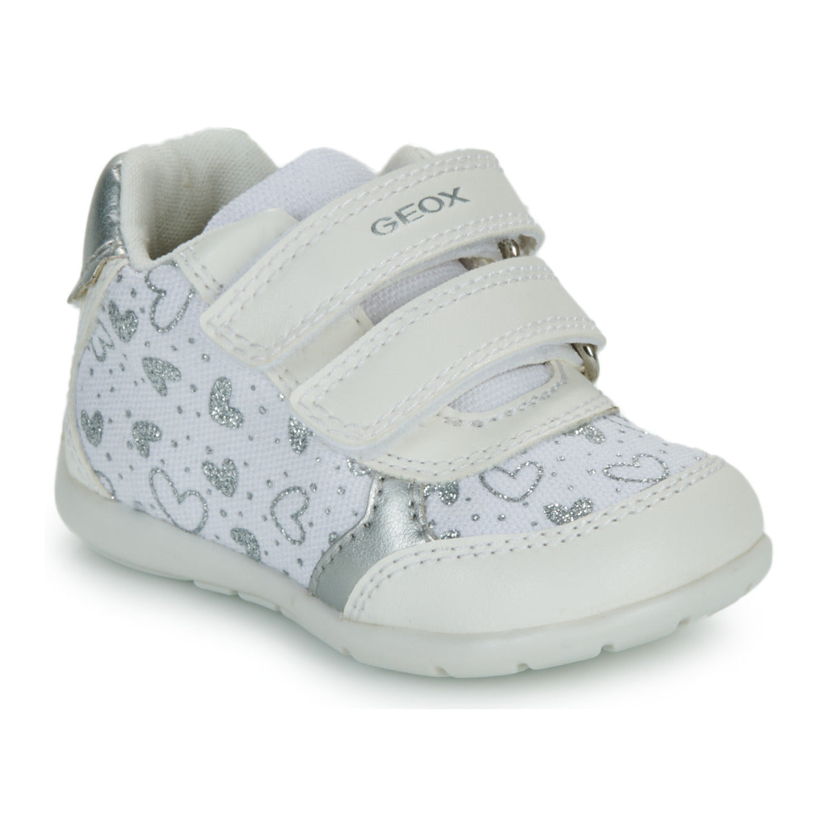 Scarpe bambini ragazza Geox  B ELTHAN GIRL  Bianco