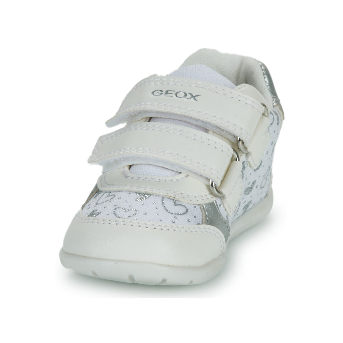 Scarpe bambini ragazza Geox  B ELTHAN GIRL  Bianco