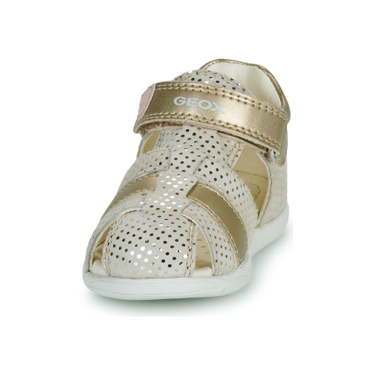 Sandali bambini ragazza Geox  B SANDAL MACCHIA GIR  Beige