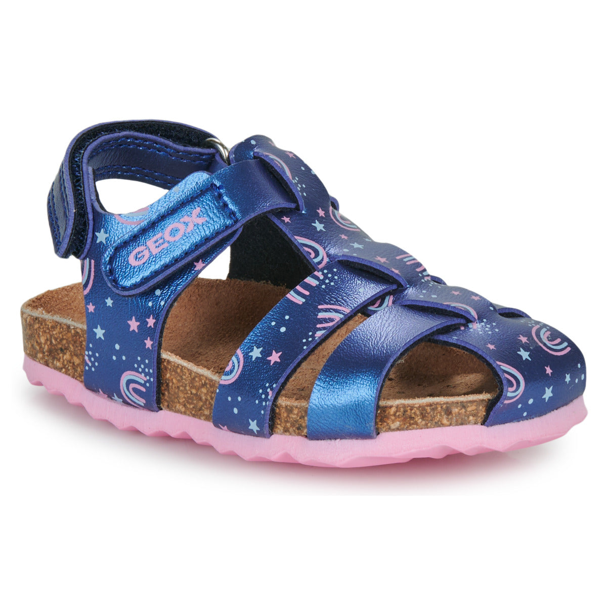 Sandali bambini ragazza Geox  B SANDAL CHALKI GIRL  Blu