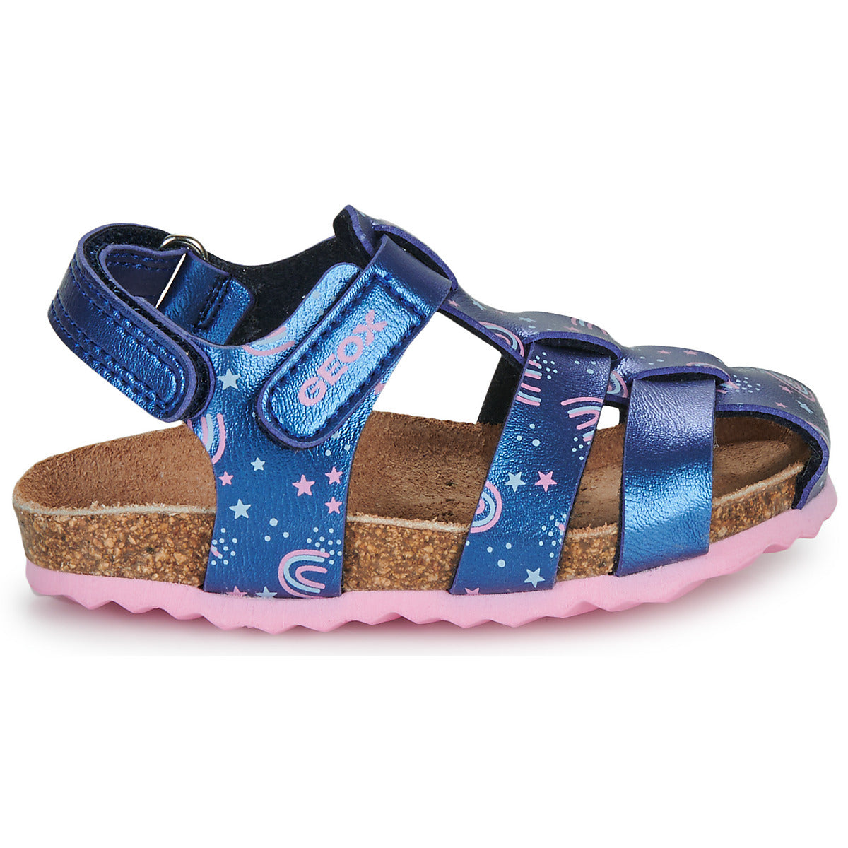 Sandali bambini ragazza Geox  B SANDAL CHALKI GIRL  Blu