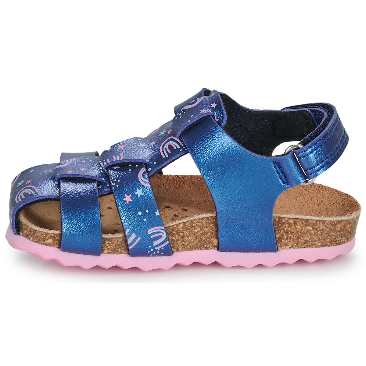 Sandali bambini ragazza Geox  B SANDAL CHALKI GIRL  Blu