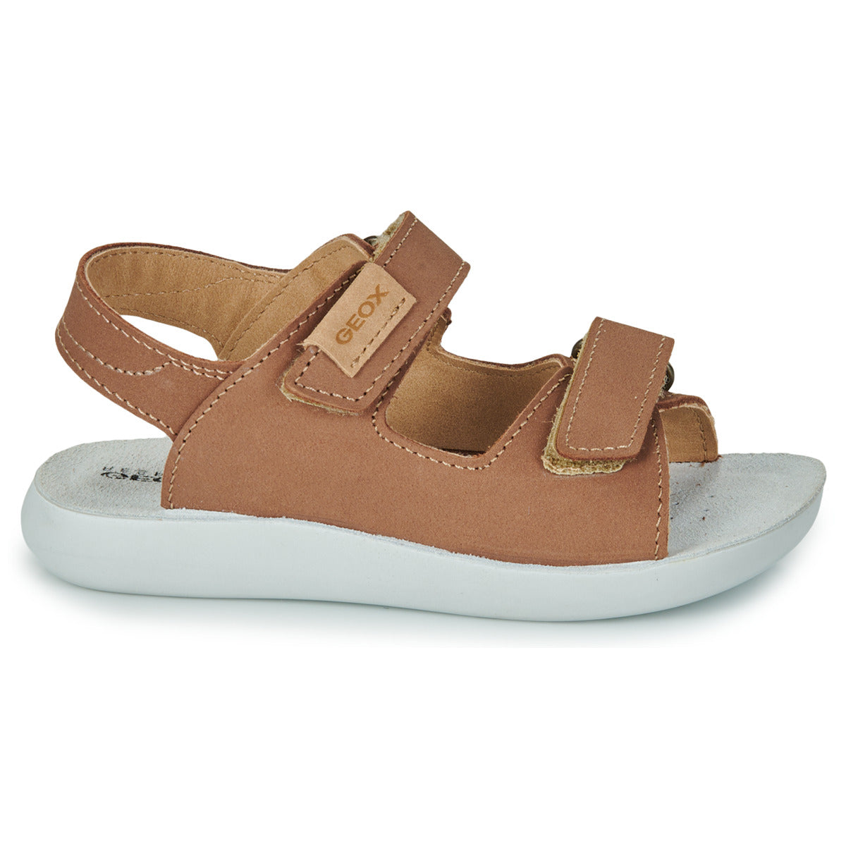 Sandali bambini ragazzo Geox  J SANDAL LIGHTFLOPPY  Marrone