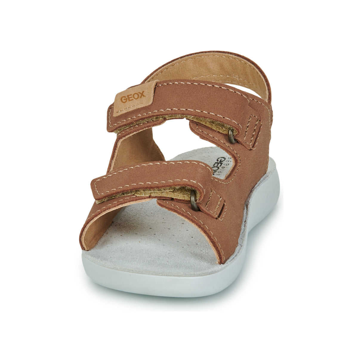 Sandali bambini ragazzo Geox  J SANDAL LIGHTFLOPPY  Marrone