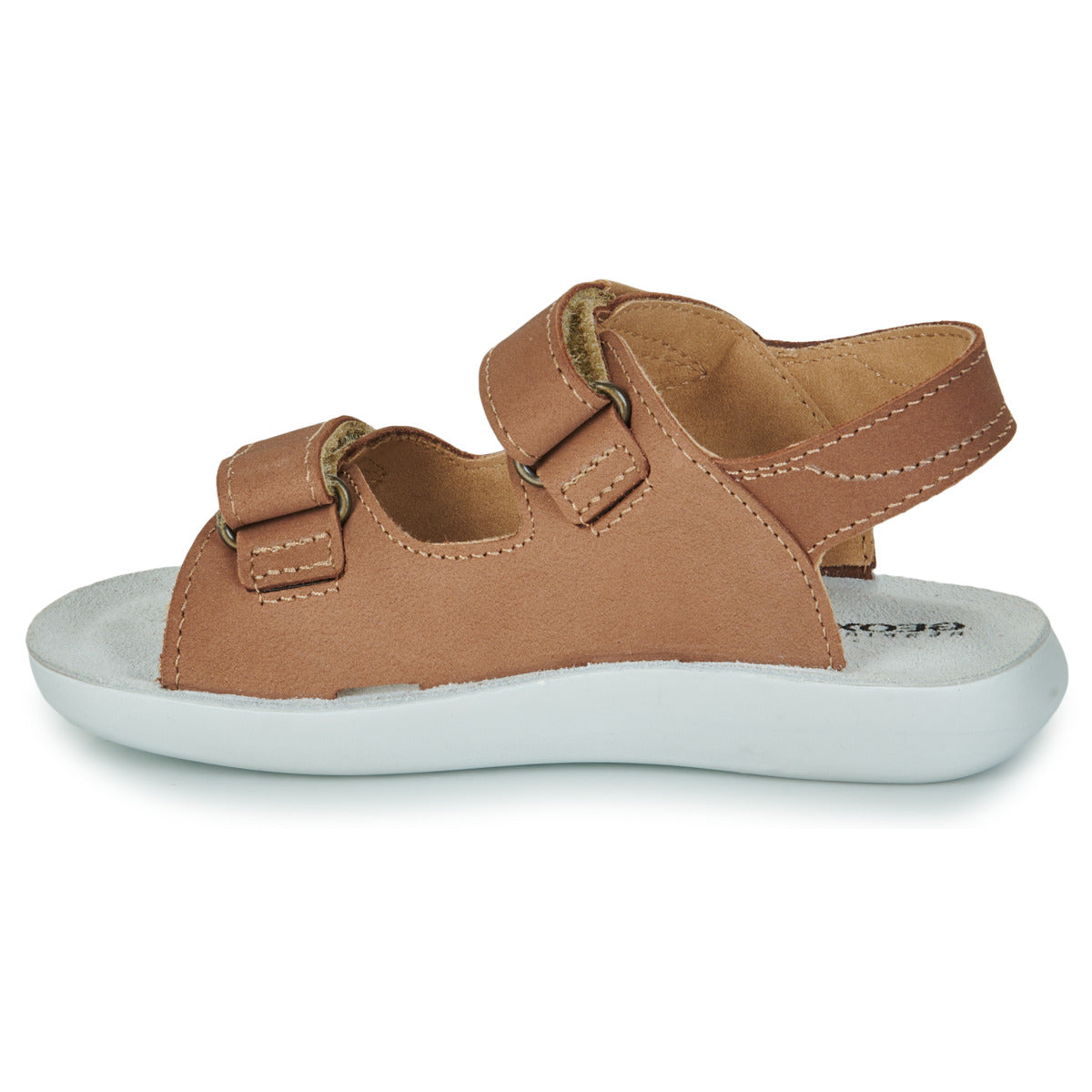 Sandali bambini ragazzo Geox  J SANDAL LIGHTFLOPPY  Marrone