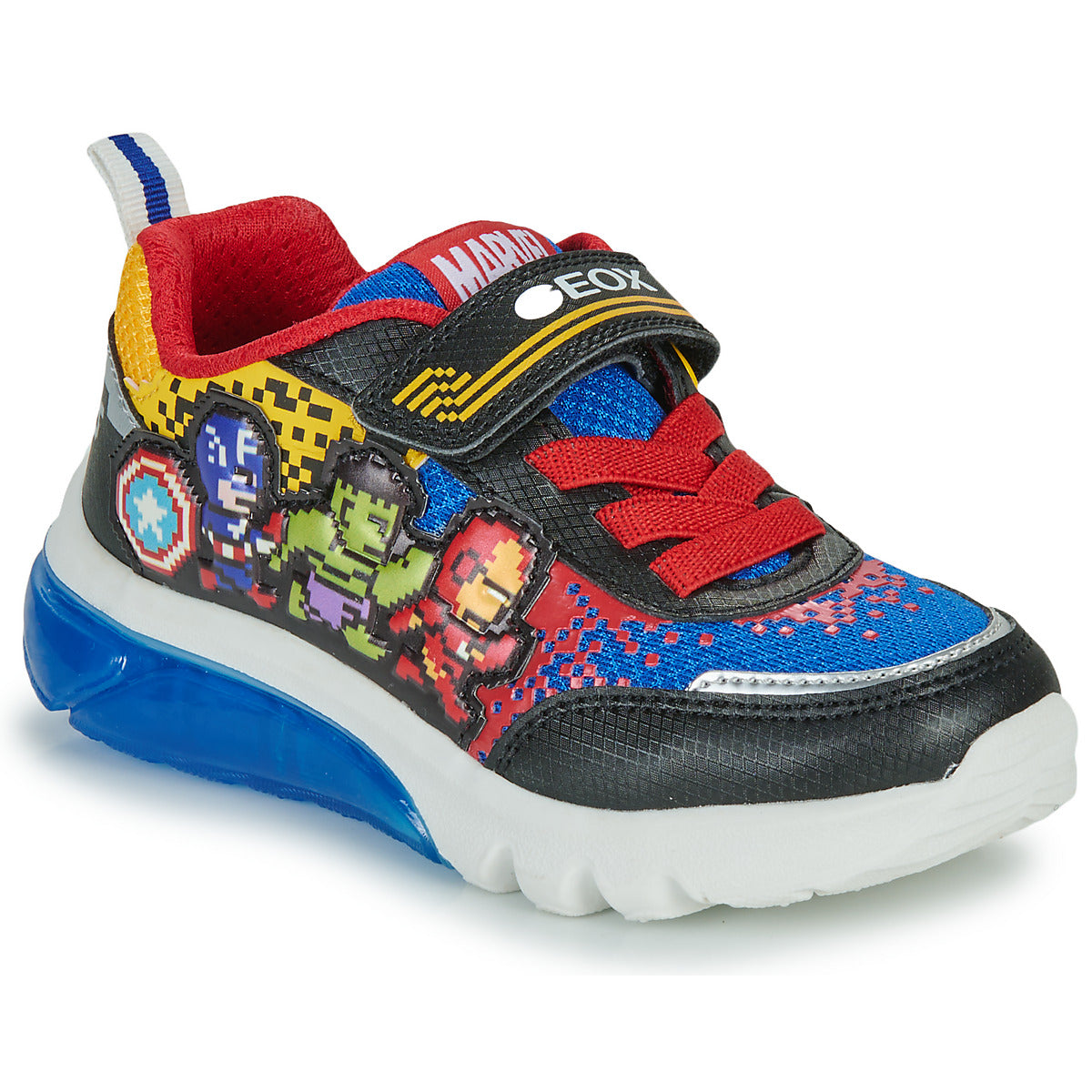 Scarpe bambini ragazzo Geox  J CIBERDRON BOY  Multicolore