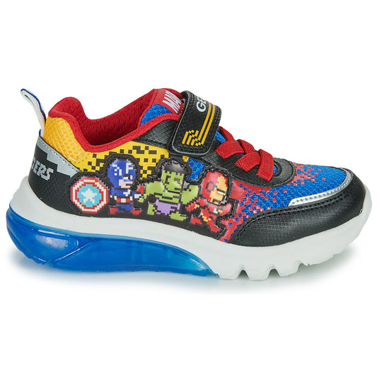 Scarpe bambini ragazzo Geox  J CIBERDRON BOY  Multicolore