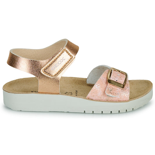 Sandali bambini ragazza Geox  J SANDAL COSTAREI GI  Rosa