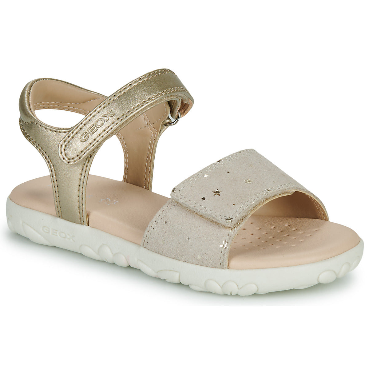 Sandali bambini ragazza Geox  J SANDAL HAITI GIRL  Beige