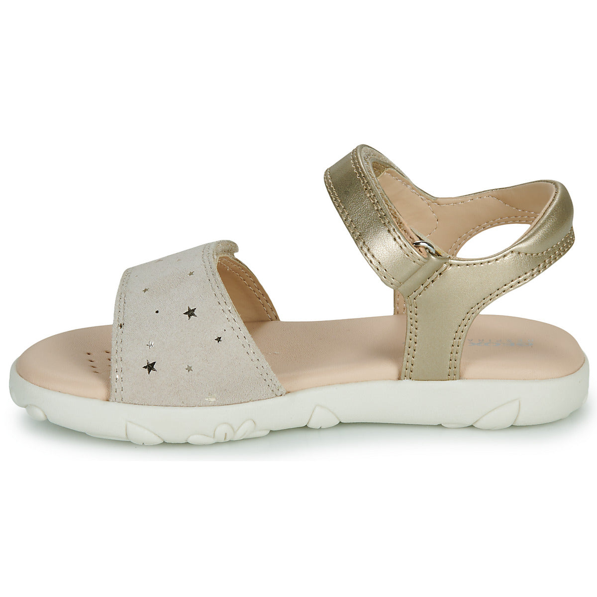 Sandali bambini ragazza Geox  J SANDAL HAITI GIRL  Beige