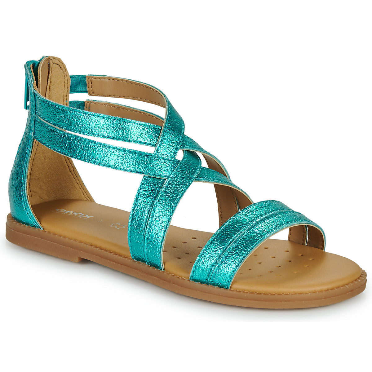 Sandali bambini ragazza Geox  J SANDAL KARLY GIRL  Blu