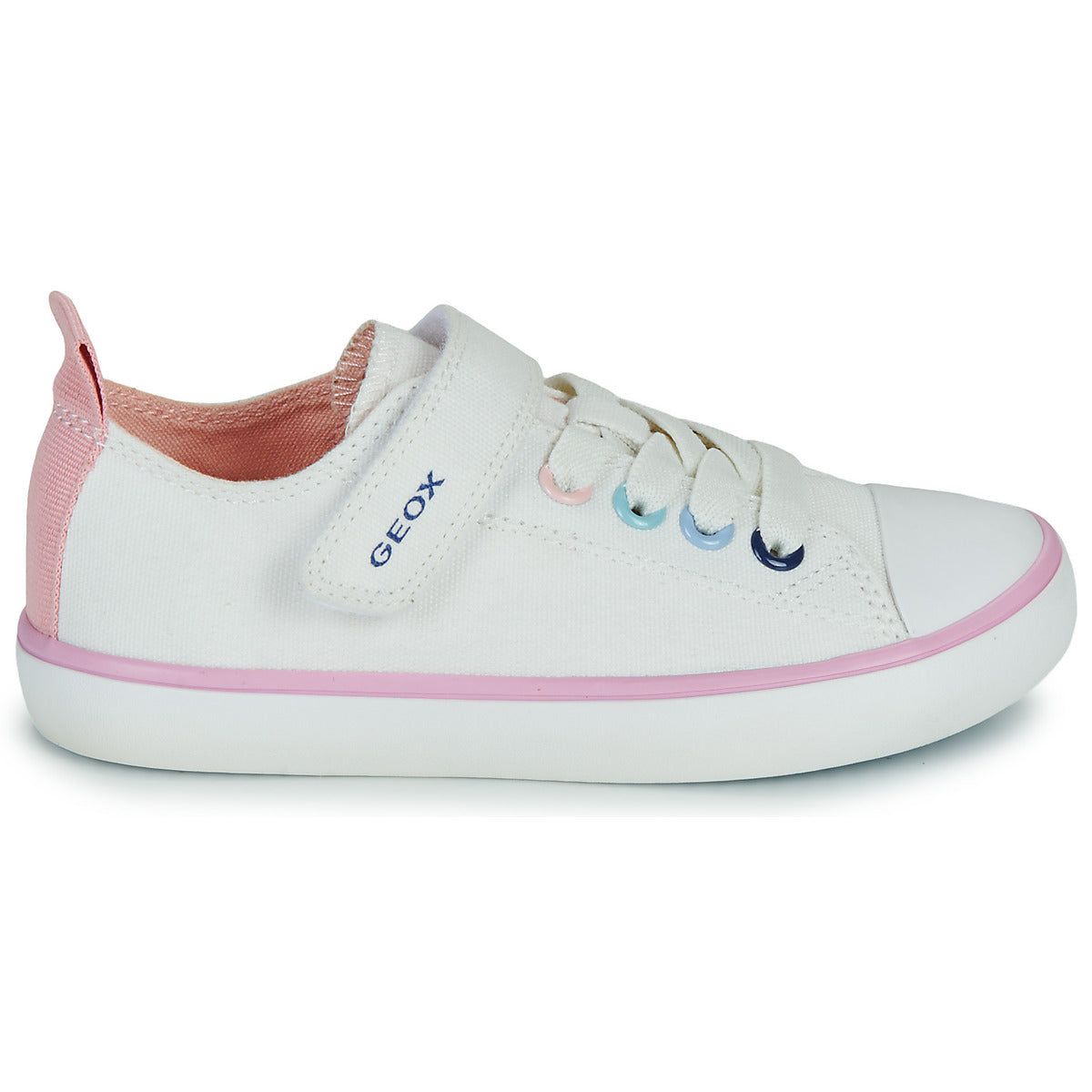 Scarpe bambini ragazza Geox  J GISLI GIRL  Bianco