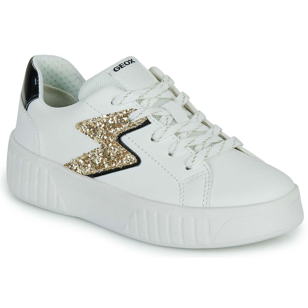 Scarpe bambini ragazza Geox  J MIKIROSHI GIRL  Bianco