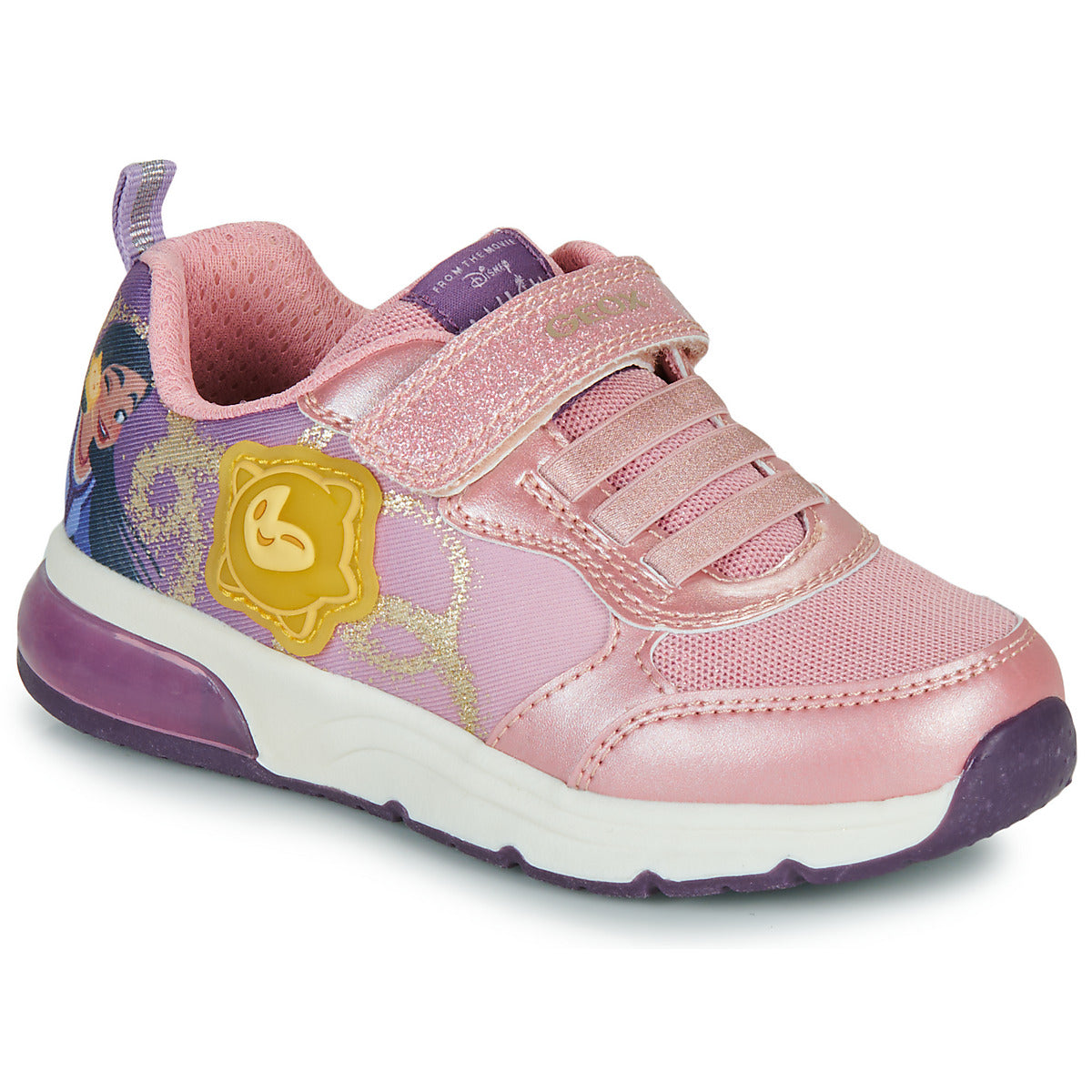 Scarpe bambini ragazza Geox  J SPACECLUB GIRL  Rosa