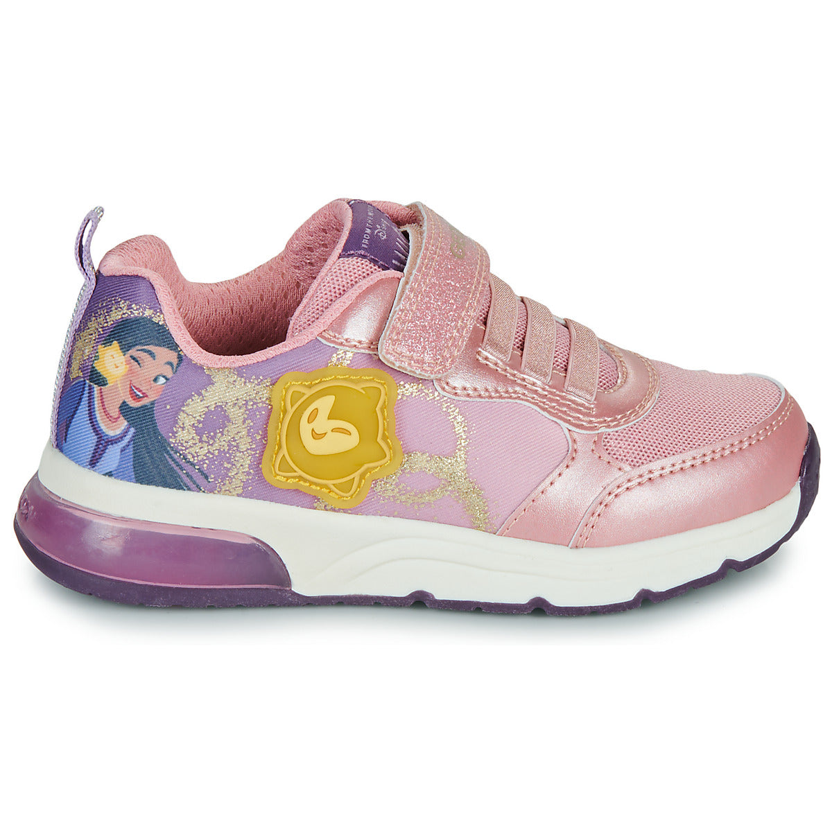 Scarpe bambini ragazza Geox  J SPACECLUB GIRL  Rosa