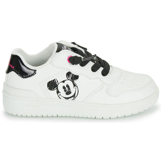 Scarpe bambini ragazza Geox  J WASHIBA GIRL  Bianco