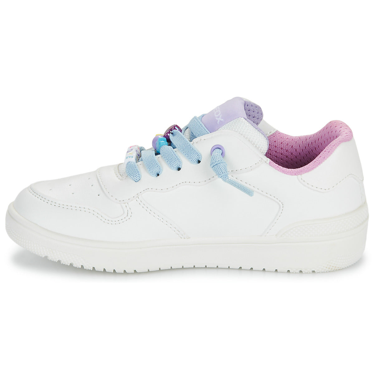 Scarpe bambini ragazza Geox  J WASHIBA GIRL  Bianco