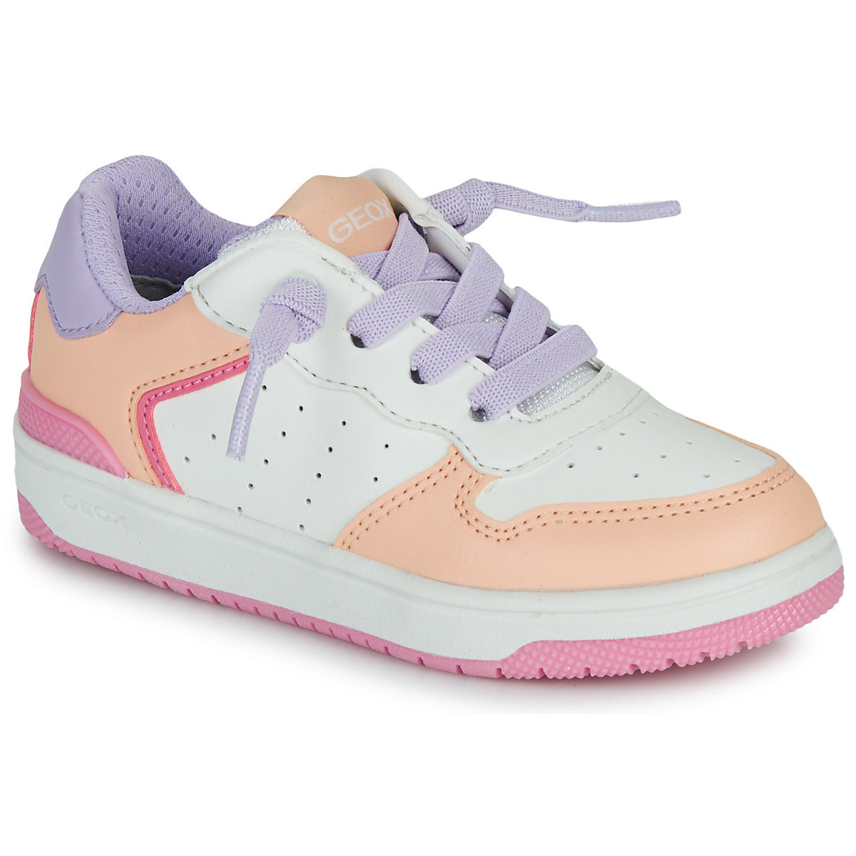 Scarpe bambini ragazza Geox  J WASHIBA GIRL  Bianco