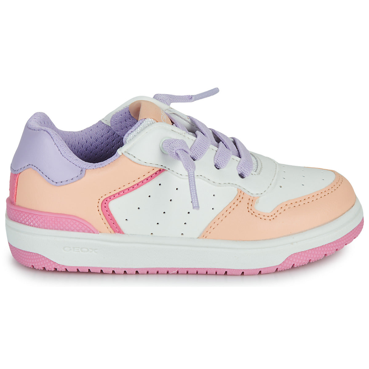 Scarpe bambini ragazza Geox  J WASHIBA GIRL  Bianco