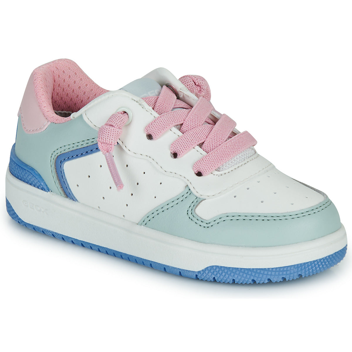 Scarpe bambini ragazza Geox  J WASHIBA GIRL  Bianco