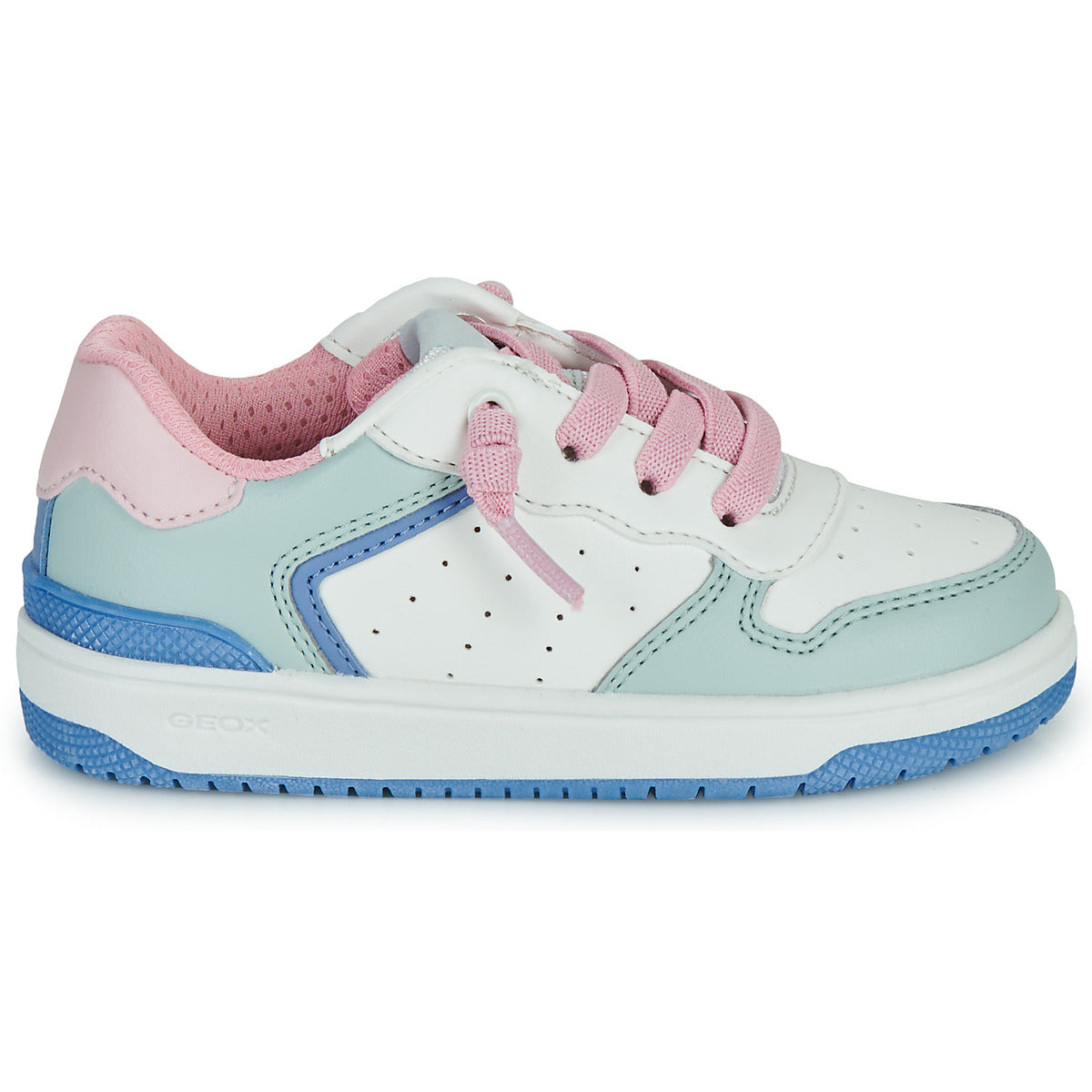 Scarpe bambini ragazza Geox  J WASHIBA GIRL  Bianco