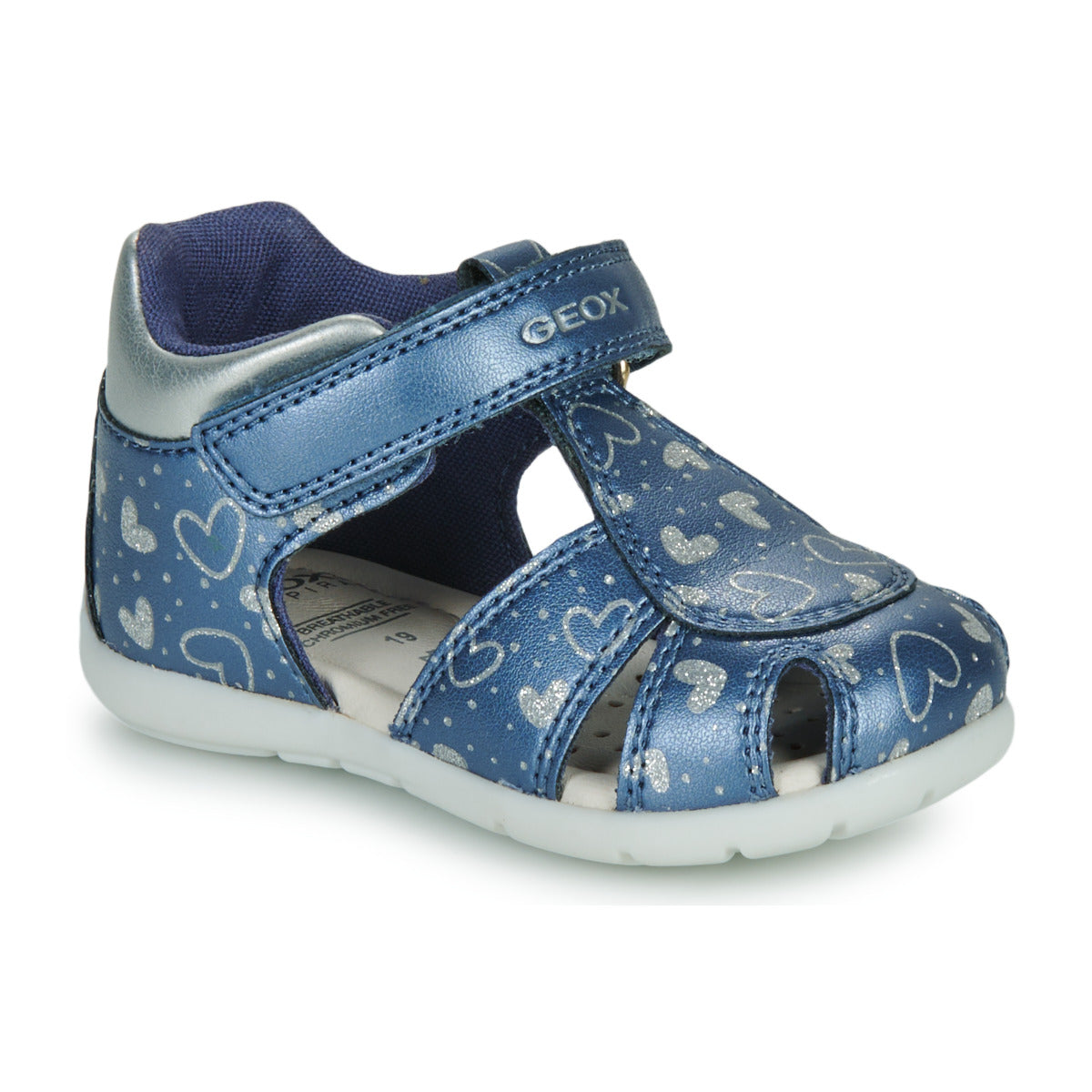 Sandali bambini ragazza Geox  B ELTHAN GIRL  Blu