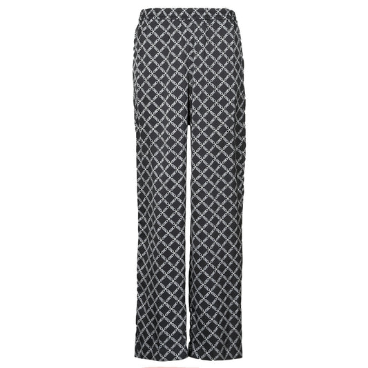 Pantaloni morbidi / Pantaloni alla zuava Donna MICHAEL Michael Kors  EMPIRE LOGO PJ PANT  Nero