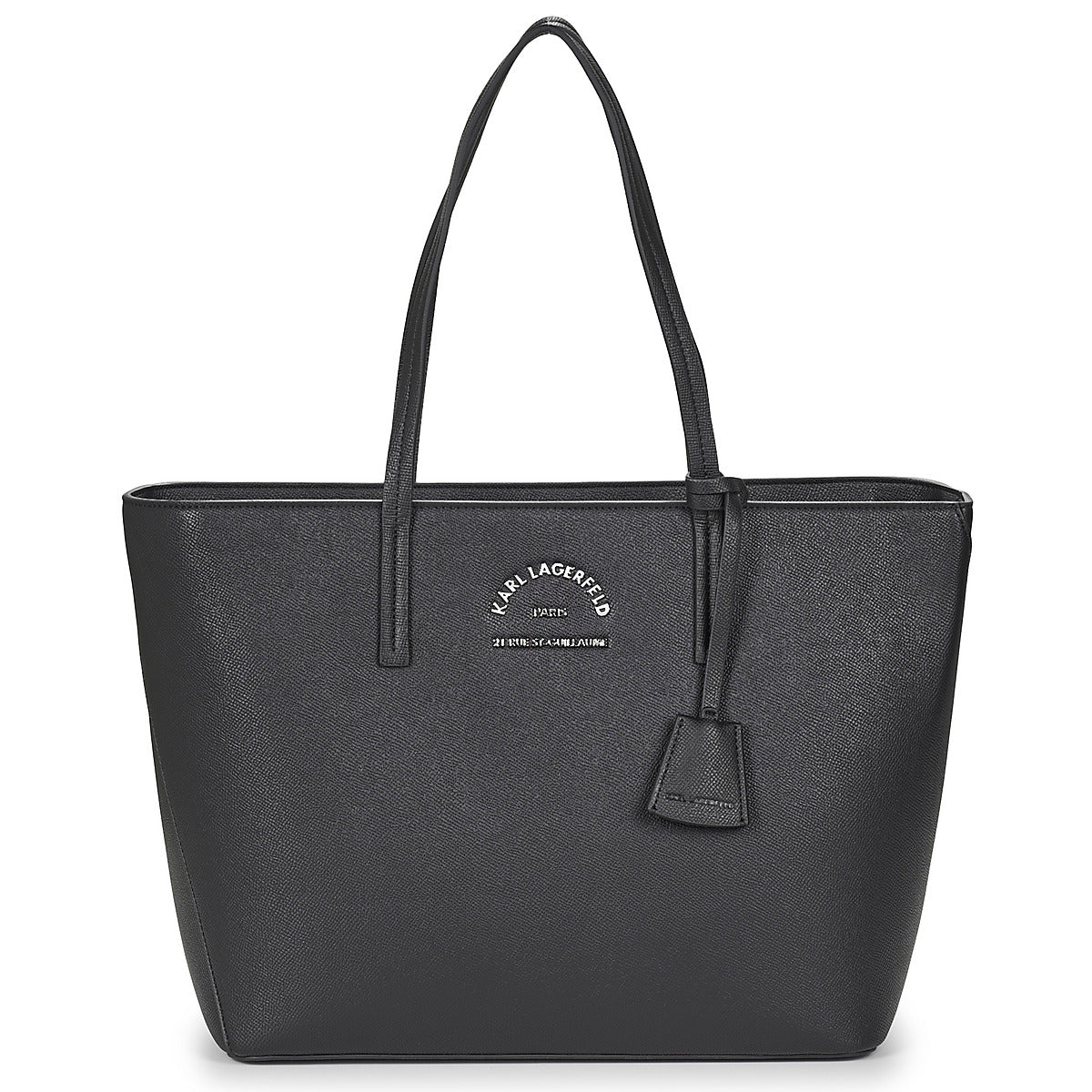 Borsa Shopping Donna Karl Lagerfeld  RSG METAL LG TOTE  Nero