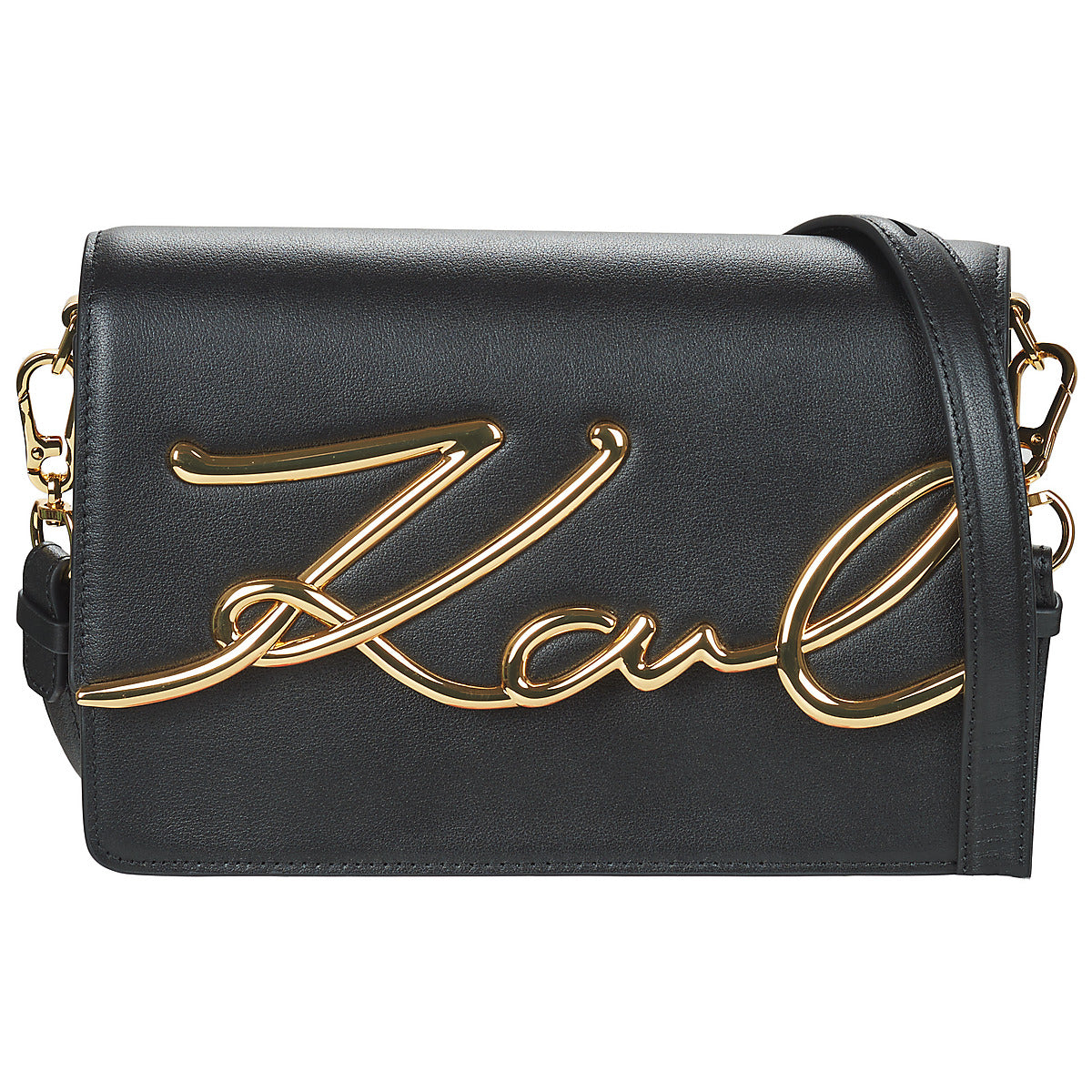 Borsa a tracolla Donna Karl Lagerfeld  K/SIGNATURE MD SHOULDERBAG  Nero