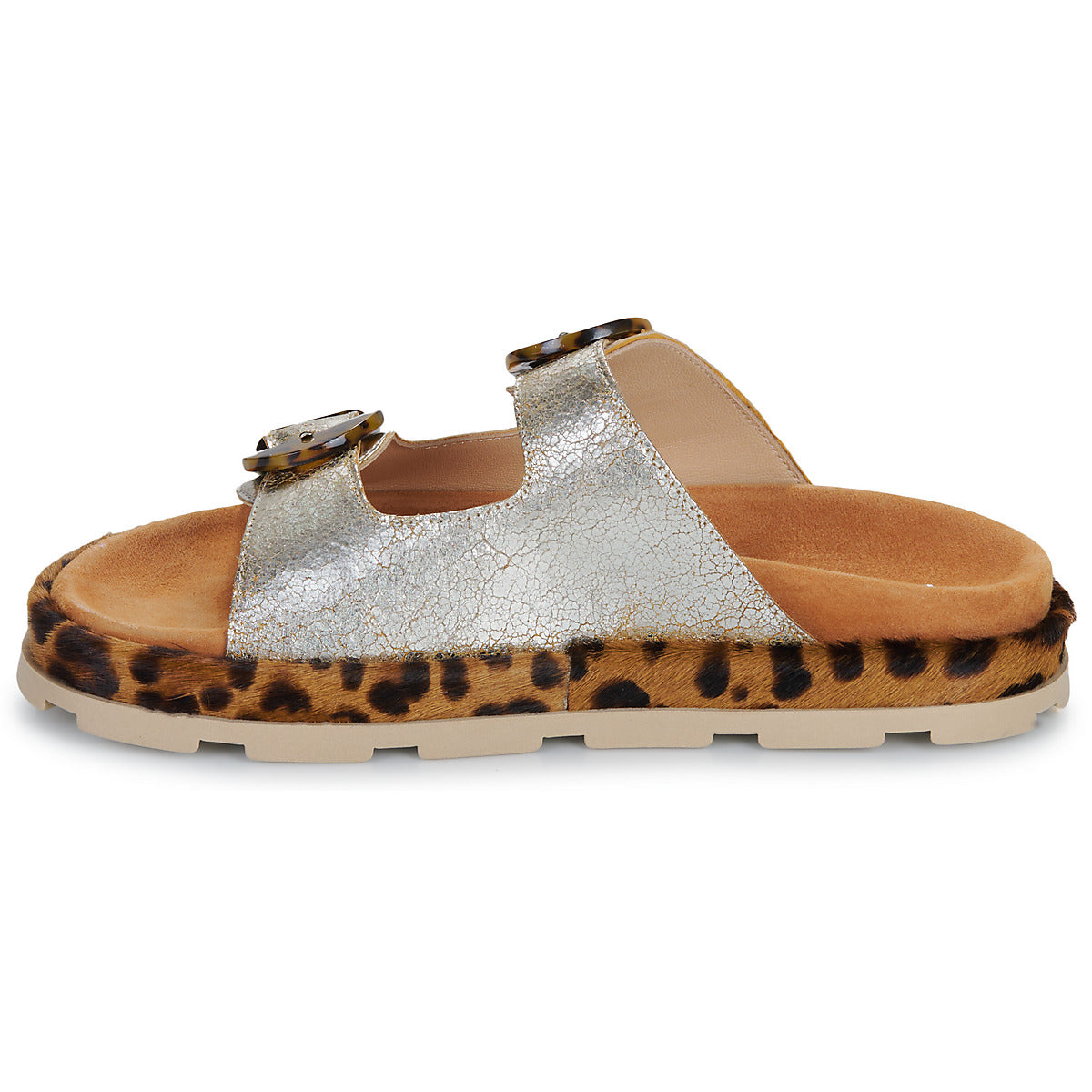 Scarpe Donna Fru.it 8670-099-GOMMA-NATURALE-SLASH-COMETA Argento