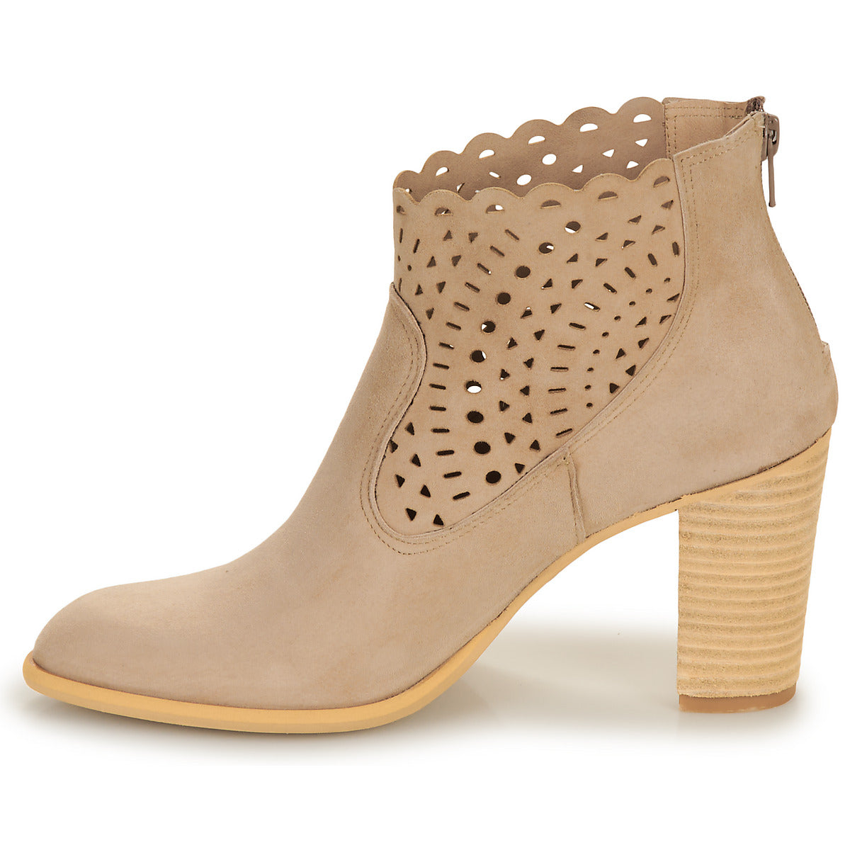 Stivaletti Donna Myma  7750-MY00-VEL-TAUPE  Beige