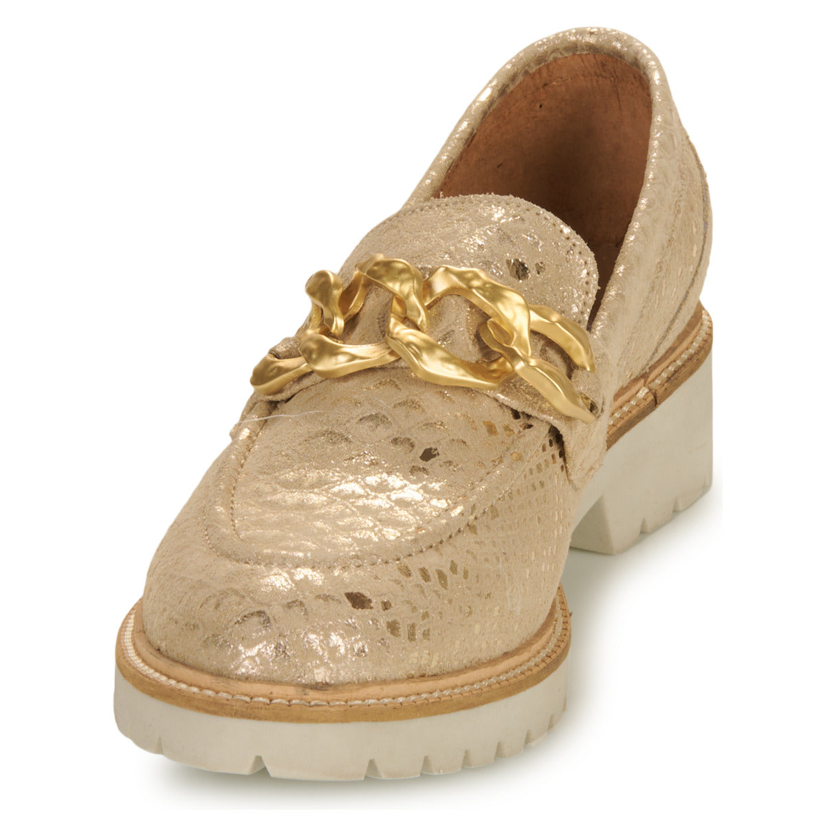 Scarpe Donna Myma 7518MY00-CUMIN-PLATINE Oro