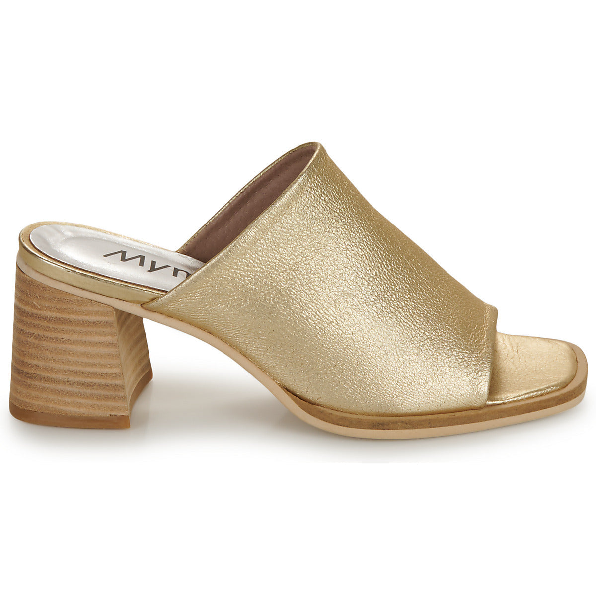Sandali Donna Myma 7770MY01-LAMINATO-PLATINE Oro