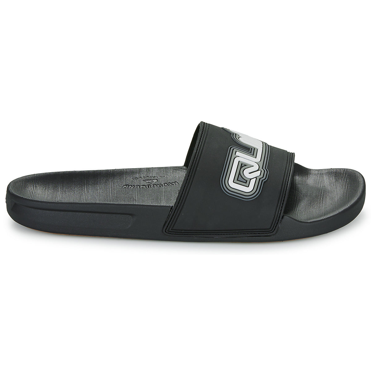 ciabatte Uomo Quiksilver  RIVI WORDMARK SLIDE II  Nero