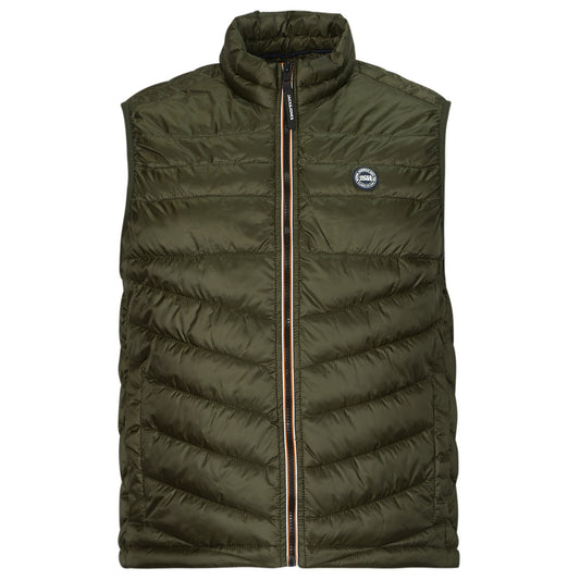 Piumino Uomo Jack & Jones  JJEHERO BODYWARMER COLLAR  Kaki