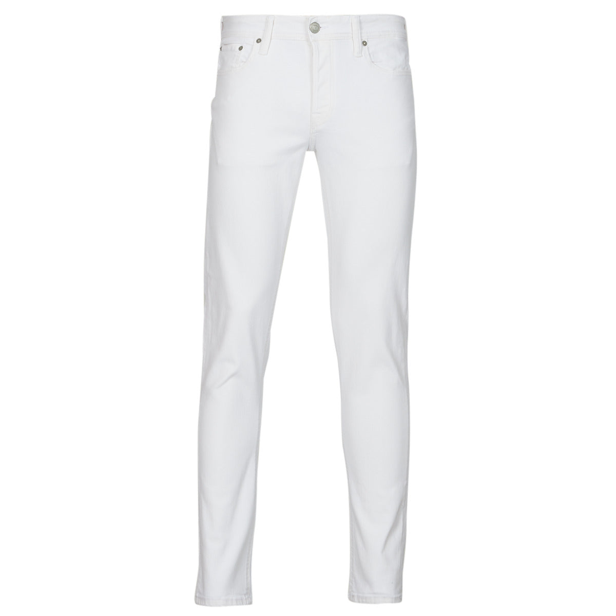 Jeans Slim Uomo Jack & Jones  JJIGLENN JJORIGINAL MF 221 SN  Bianco