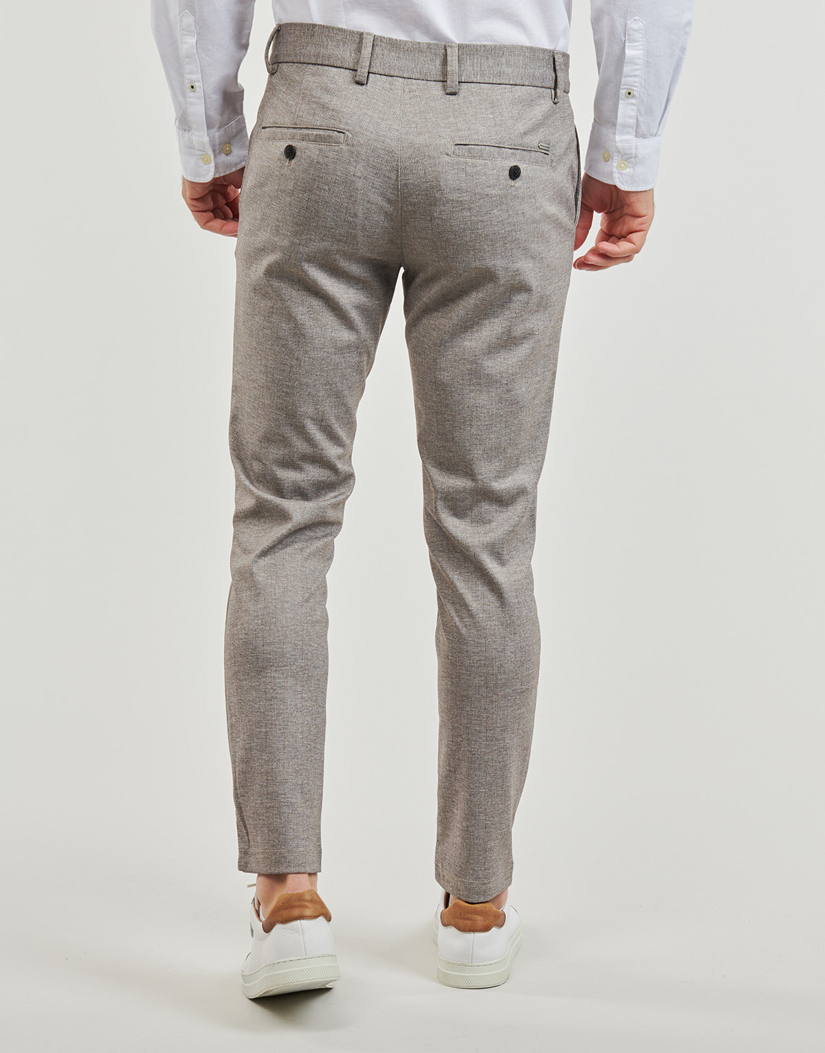 Pantalone Chino Uomo Jack & Jones  JPSTMARCO JJCOOPER STRUCTURE CHINO SN  Grigio