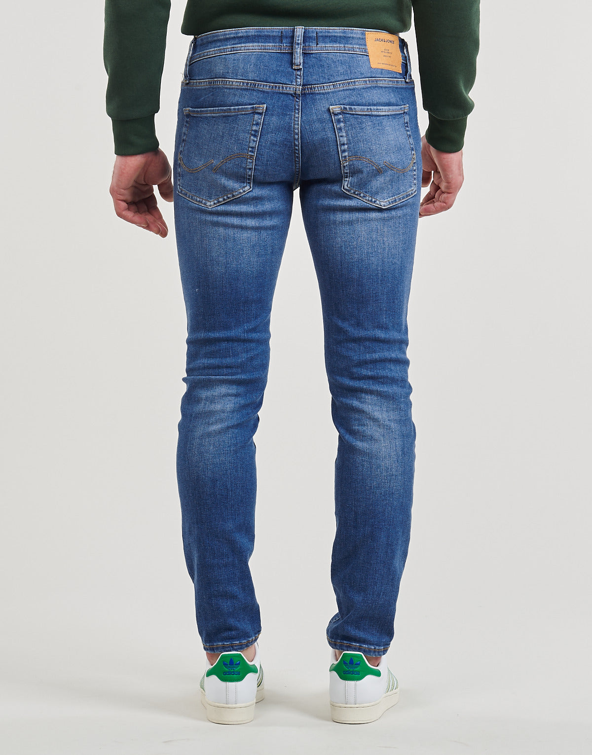 Jeans skynny Uomo Jack & Jones  JJILIAM JJORIGINAL SBD 114 50SPS  Blu