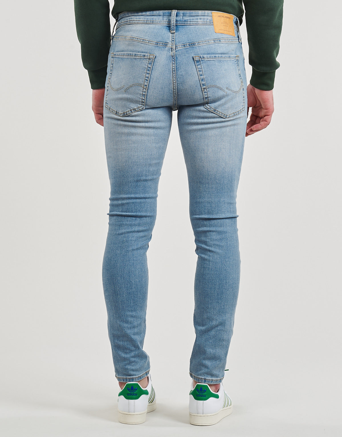 Jeans skynny Uomo Jack & Jones  JJILIAM JJORIGINAL MF 770  Blu