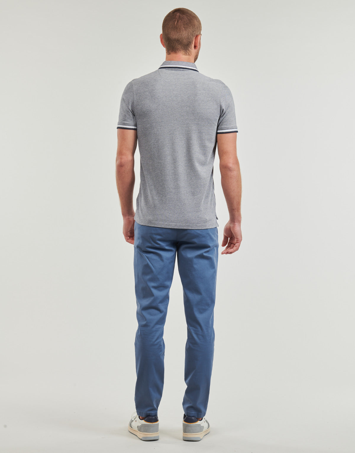 Polo Uomo Jack & Jones JJEPAULOS POLO SS Blu
