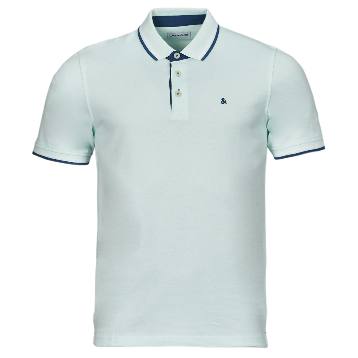 Polo Uomo Jack & Jones JJEPAULOS POLO SS Blu