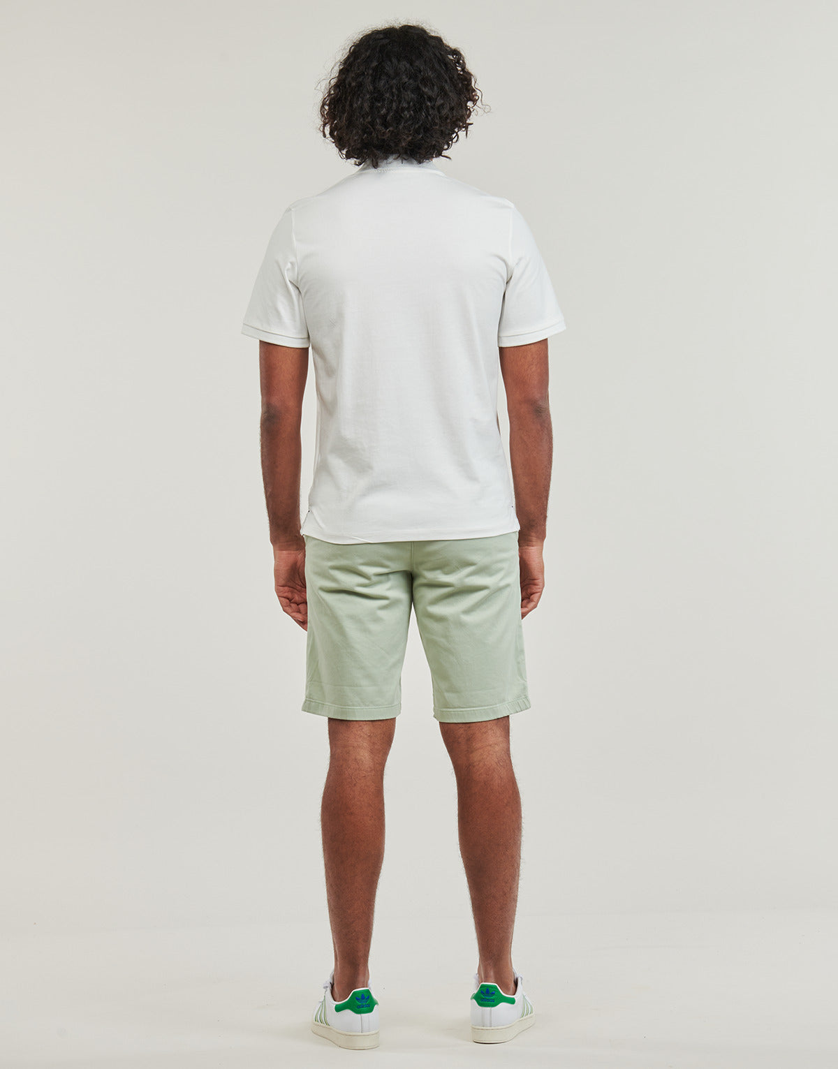 Polo Uomo Jack & Jones JJELOGO POLO SS 2 COL SS24 SN Bianco