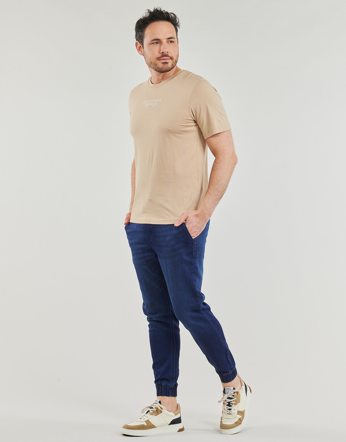 Jeans Uomo Jack & Jones  JJIGORDON JJDAVE I.K. SQ 716  Blu