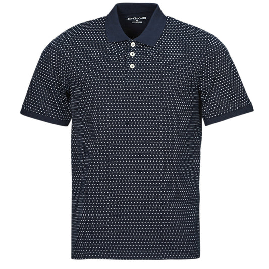 Polo Uomo Jack & Jones  JJLUIS AOP POLO SS  Marine