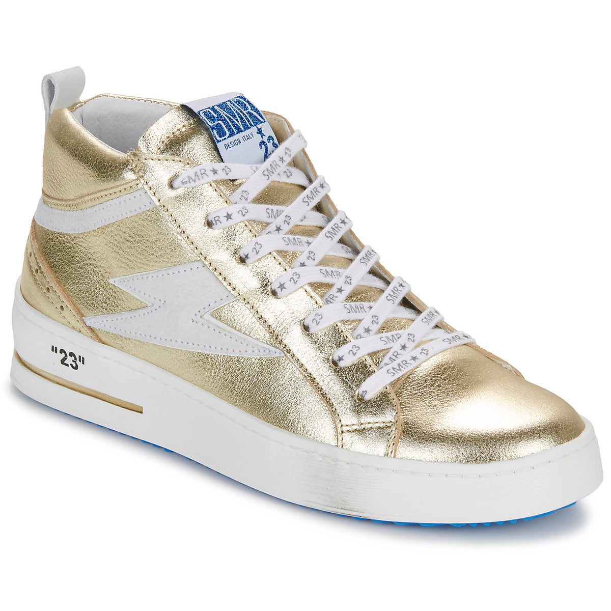 Sneakers alte Donna Semerdjian  GIBRA  Oro