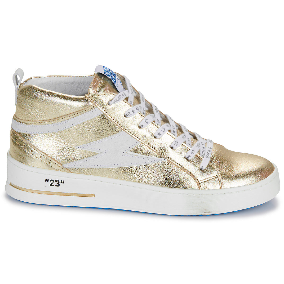 Sneakers alte Donna Semerdjian  GIBRA  Oro